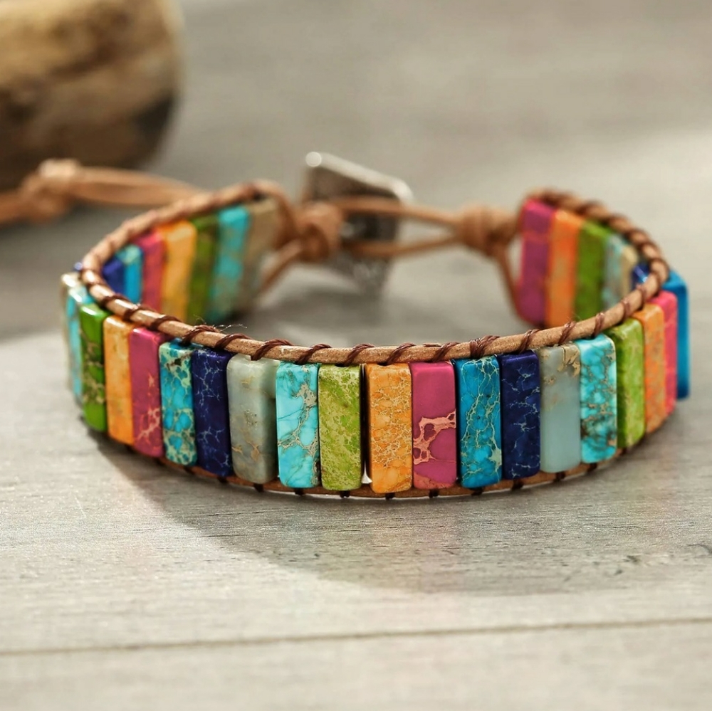 Imperial Stone Rainbow Bracelet
